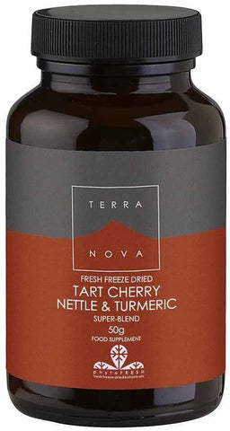 Terranova Tart Cherry Nettle & Turmeric S/B 50g