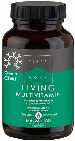 Terranova Nutrition Green Child Multivitamin 50 Capsules