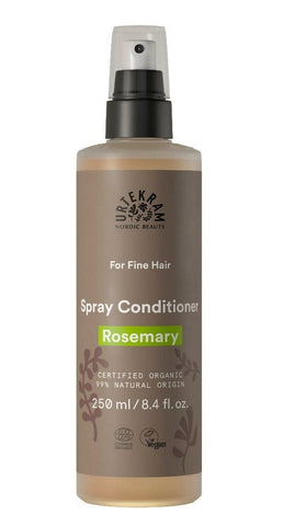 Urtekram Rosemary Spray Conditioner (Fine/Thin Hair) 250ml (Pack of 6)