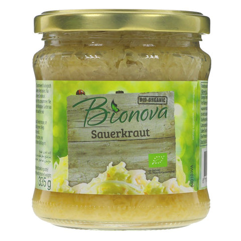 Bionova Sauerkraut Organic 350g (Pack of 6)