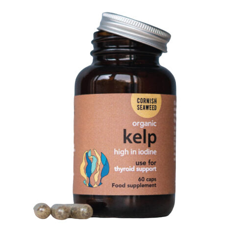Cornish Seaweed Company Kelp Supplement 60 Caps (Pack of 6)
