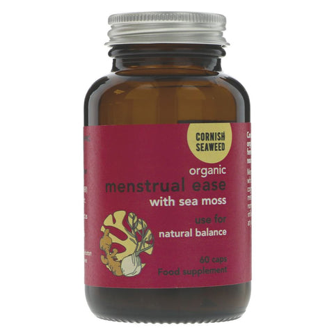 Cornish Seaweed Company Menstrual Ease Supplement 60Caps (Pack of 6)