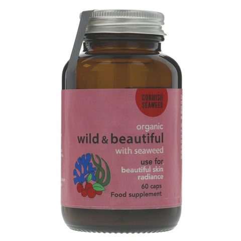 Cornish Seaweed Company Wild & Beautiful Supplement 60Caps (Pack of 6)