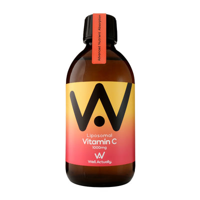 Well.Actually. Liposomal Vitamin C 1000mg High Strength Maximum Absorbution 300ml