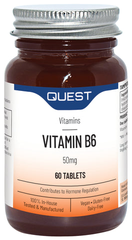 Quest Vitamin B6 50mg 60 Tablets