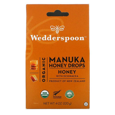 Wedderspoon Organic Manuka Drops Honey 120g