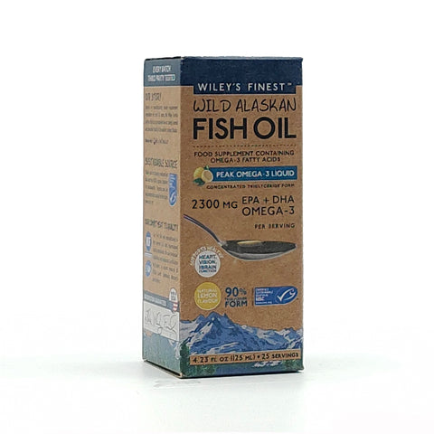 Wiley's Finest Peak Omega-3 Fish Oil - 125ml