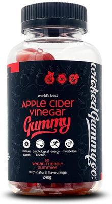 Wicked Gummy Co. Apple Cider Vinegar Gummy 240G