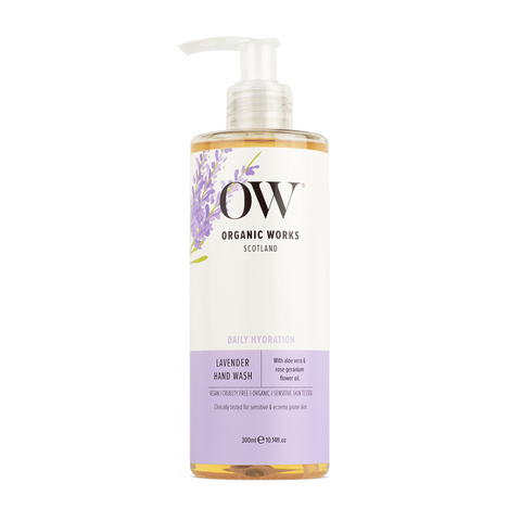 Organic Works Lavender Hand Wash 300ml (Pack of 6)