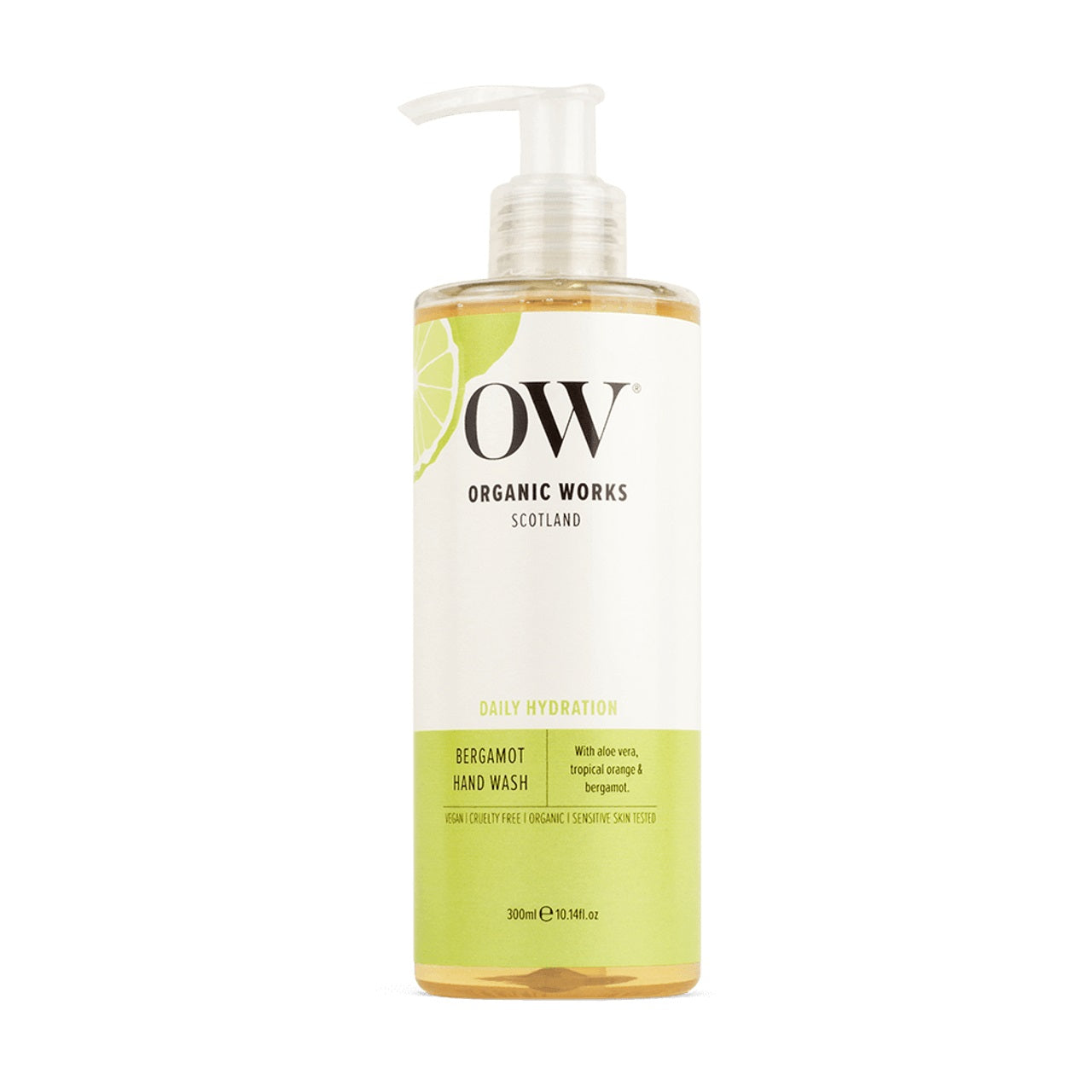 Organic Works Bergamot Hand Wash 300ml (Pack of 6)