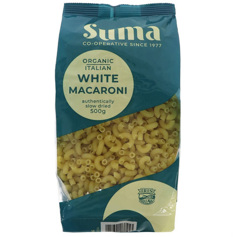 Suma / Iris Organic White Macaroni 500g (Pack of 12)