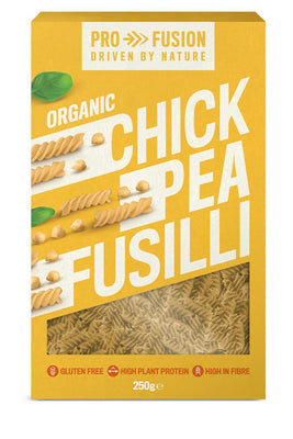Profusion Chickpea Fusilli Organic 250g (Pack of 12)