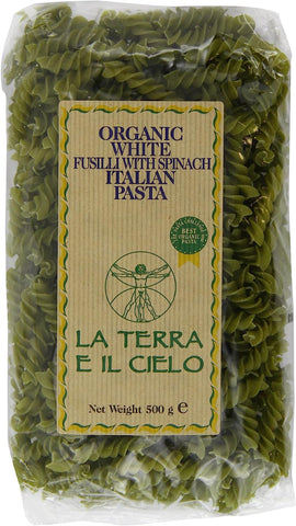 La Terra E Il Cielo Fusil/spinach Organic 500g (Pack of 12)