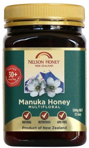 Nelson Honey New Zealand Manuka Honey (30+) 500g
