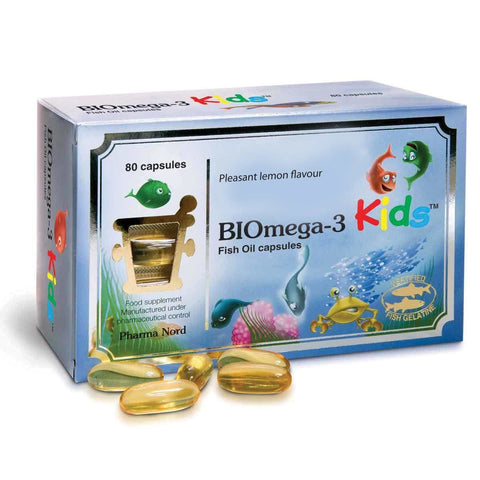 Pharma Nord Omega 3 Kids Bio-Marine Kind 80 Capsules