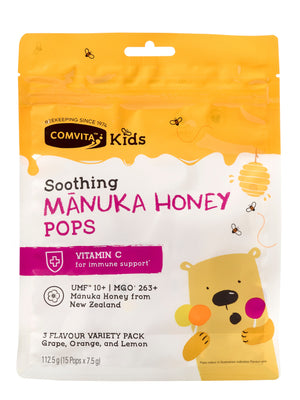 Comvita Childrens Lemon and Honey Lollipops - 15 Lollipops