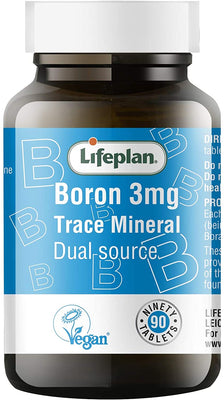 Lifeplan Boron 3mg 90 Tablets
