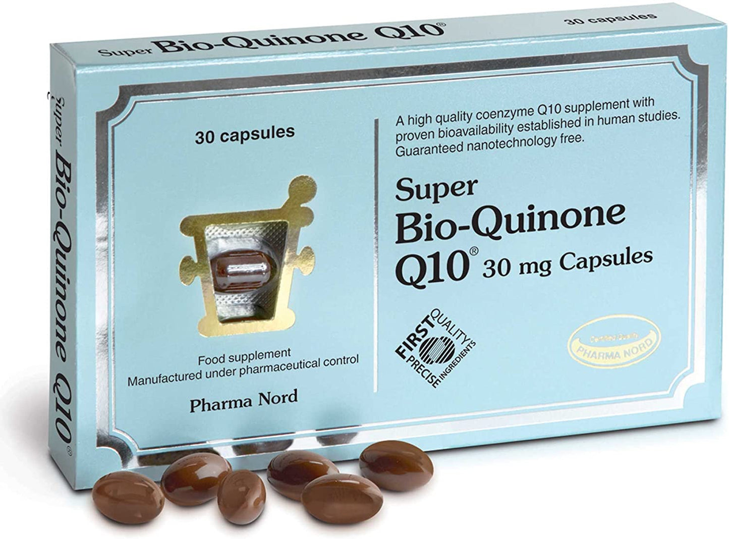 Pharma Nord Super Bio-Quinone Q10 Capsules 30mg 30 Tablets