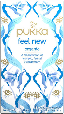 Pukka Organic Feel New Herbal Tea 20 Bags