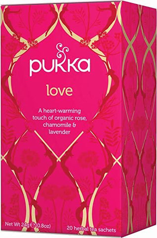Pukka Herbs Organic Love Tea 20 Teabags