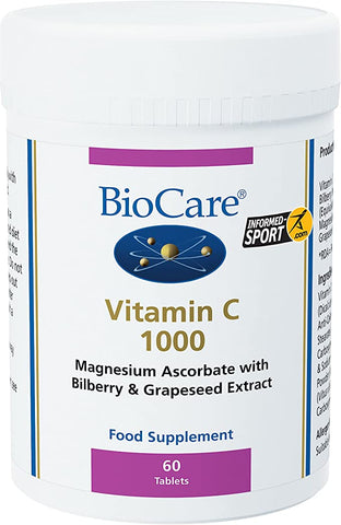 BioCare, Vitamin C 1000 60 Tablets