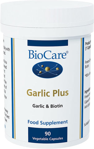 BioCare Garlic Plus with Biotin - 90 Capsules