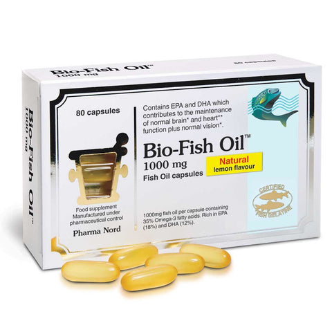 Pharma Nord 1000mg Bio-Fish Oil 80 Capsules