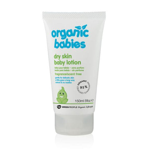 Green People Organic Scent Free Dry Skin Baby Lotion 150ml