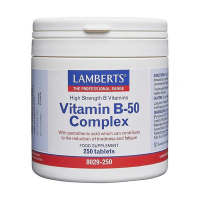 Lamberts Vitamin B-50 Complex - 250 Tabs