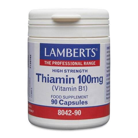 Lamberts Thiamin 100mg (Vitamin B1) - 90 caps