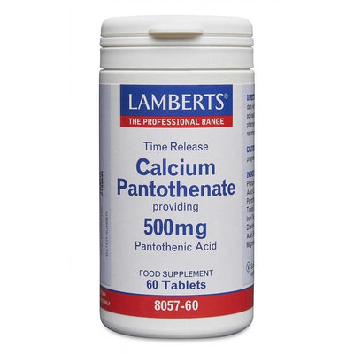 Lamberts Calcium Pantothenate 500mg - 60 Tabs