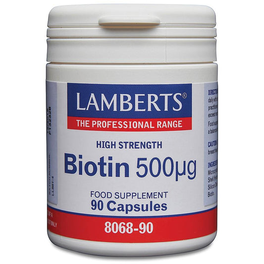 Lamberts Biotin 500ug - 90 Caps