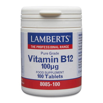 Lamberts, Vitamin B12 100ug, 100 Tablets