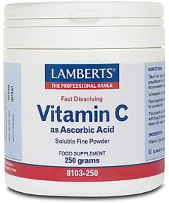 Lamberts Ascorbic Vitamin C 250g
