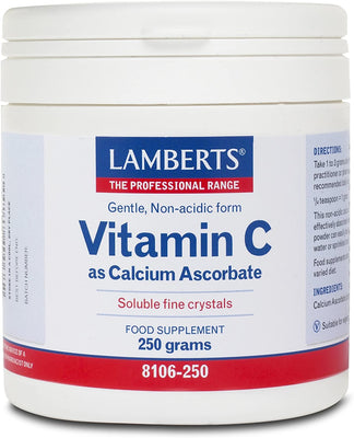 Lamberts Vitamin C Calcium Ascorbate, 250g crystals
