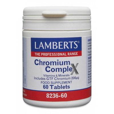 Lamberts Chromium Complex - 60 Tabs