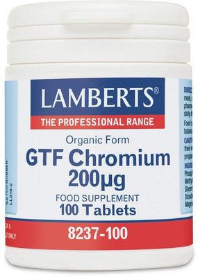 Lamberts GTF Chromium 200g - 100 Tabs