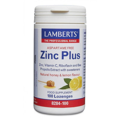 Lamberts Zinc Plus Lozenges - 100L oz