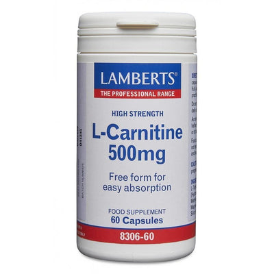 Lamberts L-Carnitine 500mg - 60 Caps