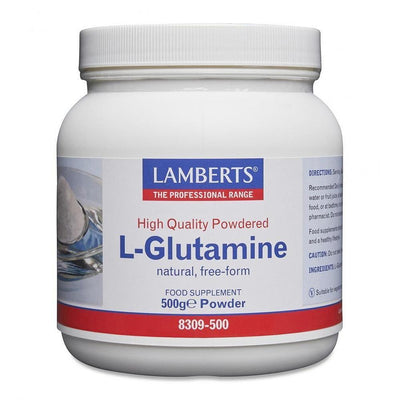 Lamberts L-Glutamine 500g Powder - 500g Pdr