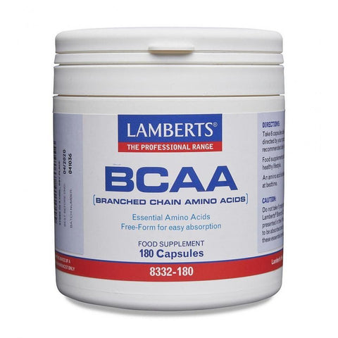 Lamberts BCAA - Branch Chain Amino Acids - 180 Caps