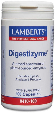 Lamberts Digestizyme - 100 Caps