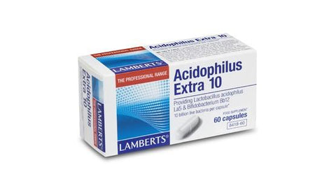 Lamberts Acidophilus Extra 10, 60 capsules