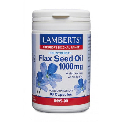 Lamberts Flax Seed Oil 1000mg - 90 Caps