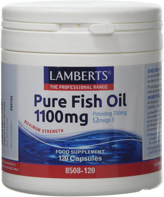 Lamberts Pure Fish Oil 1100mg - 120 Caps