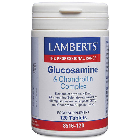 Lamberts Glucosamine &amp; Chondroitin Complex - 120 Tabs