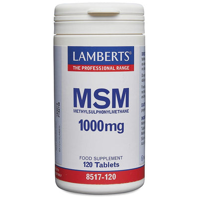 Lamberts MSM 1000mg - 120 Tabs