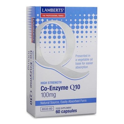 Lamberts Co-Enzyme Q10 100mg - 60 Caps