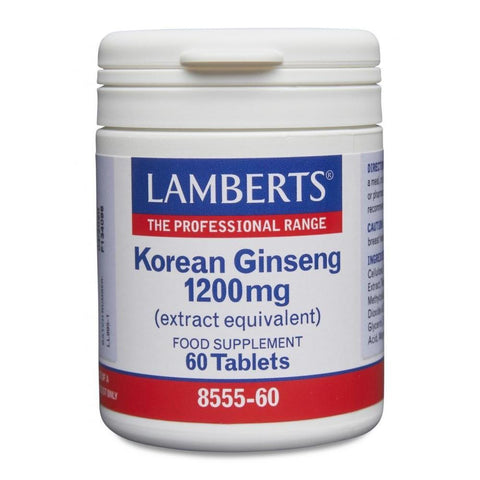 Lamberts Korean Ginseng 1200mg - 60 Tabs
