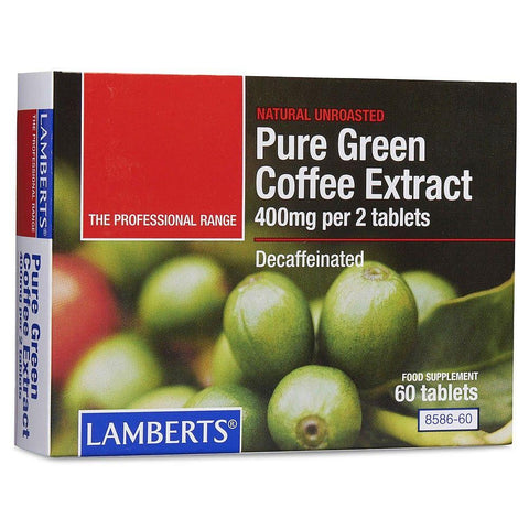 Lamberts Pure Green Coffee Extract - 60 Tabs